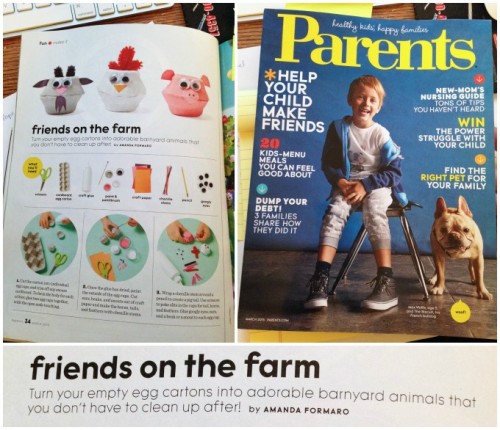 Amanda Formaro of Crafts by Amanda In Parents Magazine: March 2015